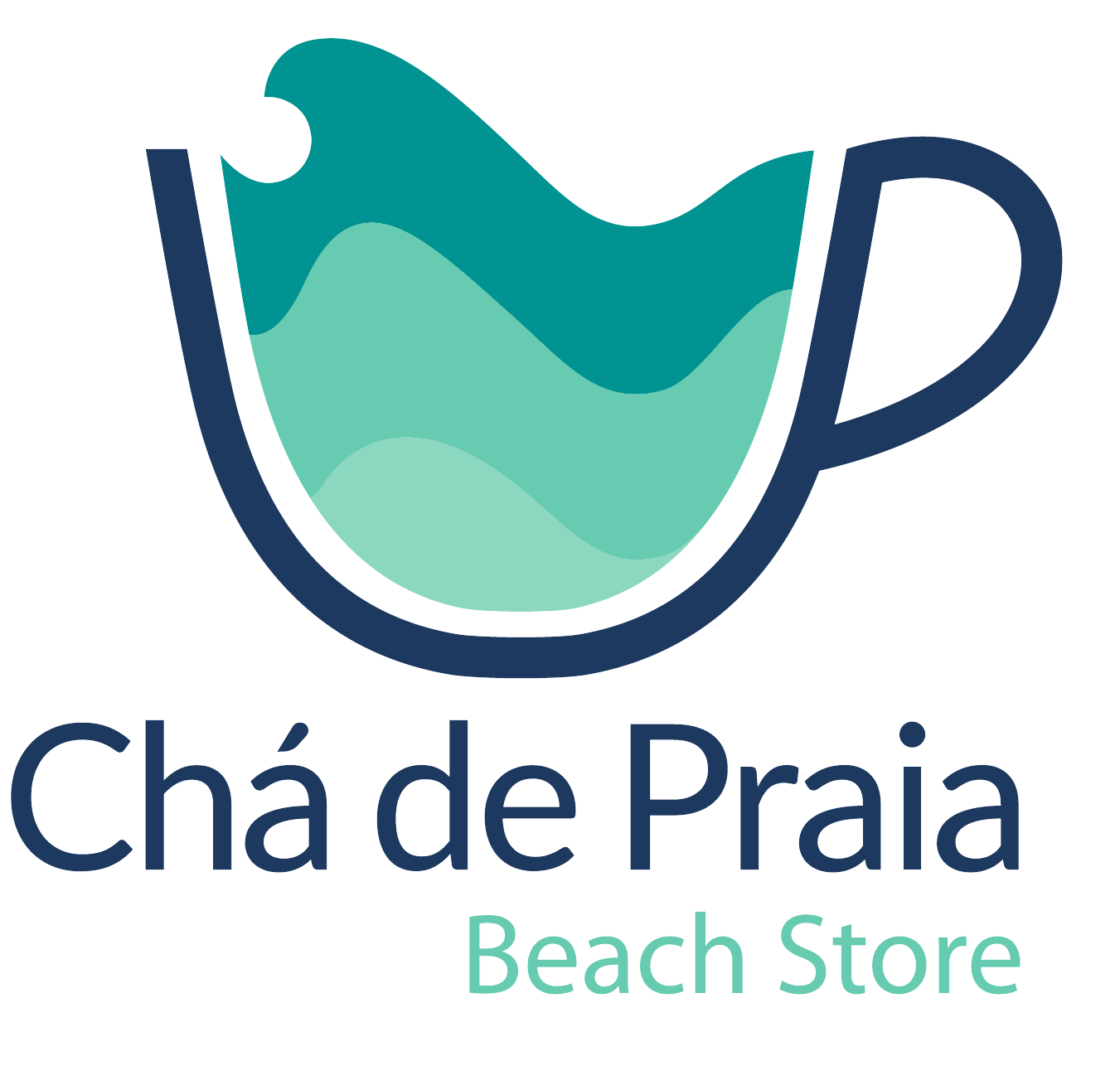 Logo Chá de Praia Beach Store