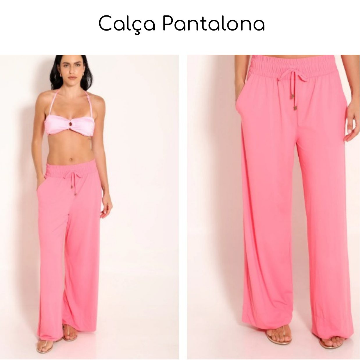 Calça Pantalona 02 — coleção Saídas Lisas