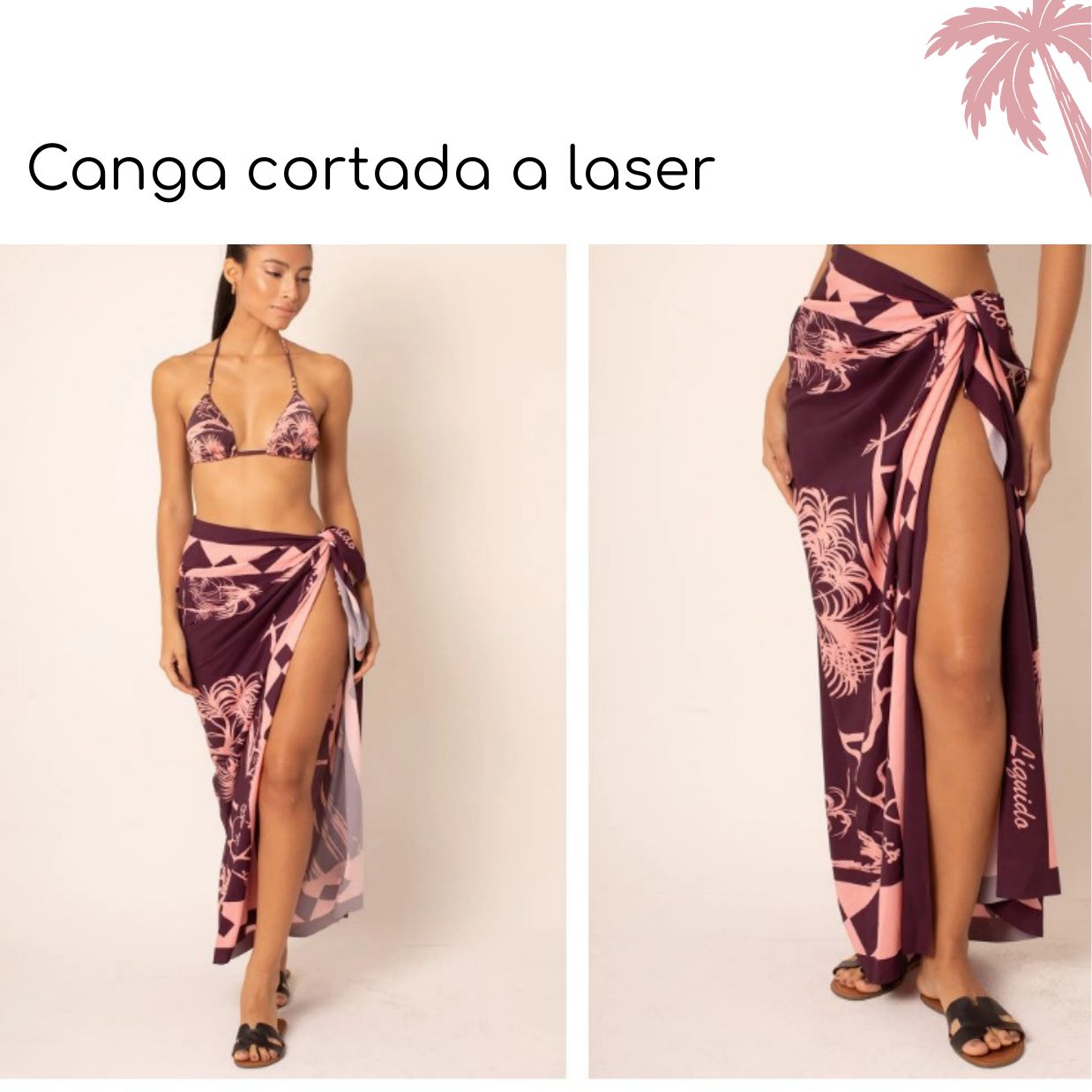 Canga Cortada a Laser — coleção Toile Wine