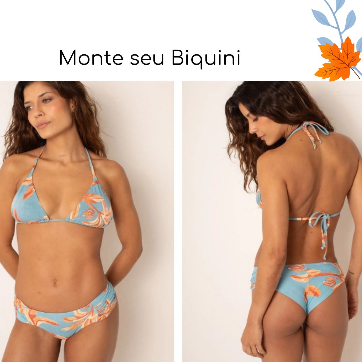 Monte seu Biquíni 02 — coleção Tropical Azure