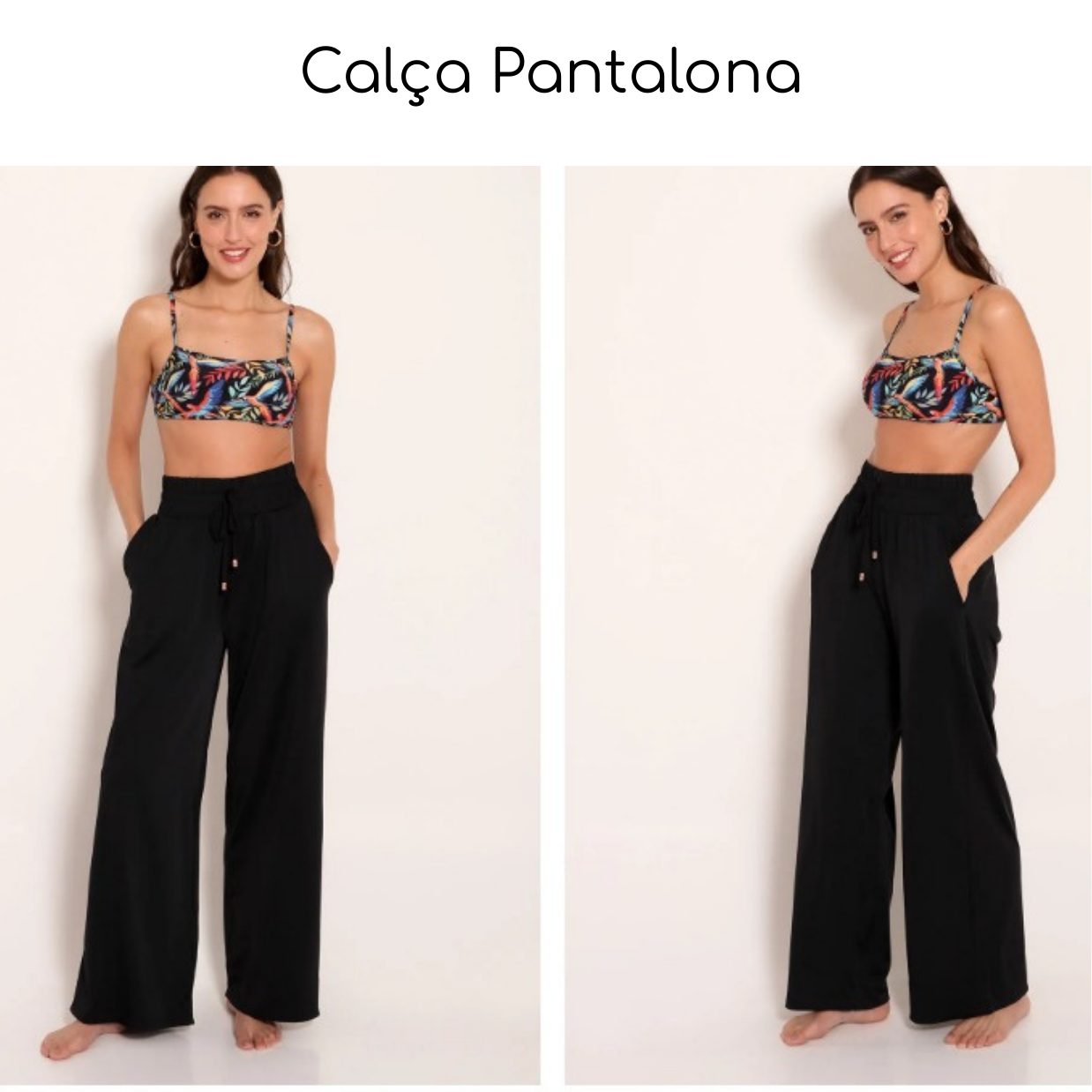 Calça Pantalona 03 — coleção Saídas Lisas