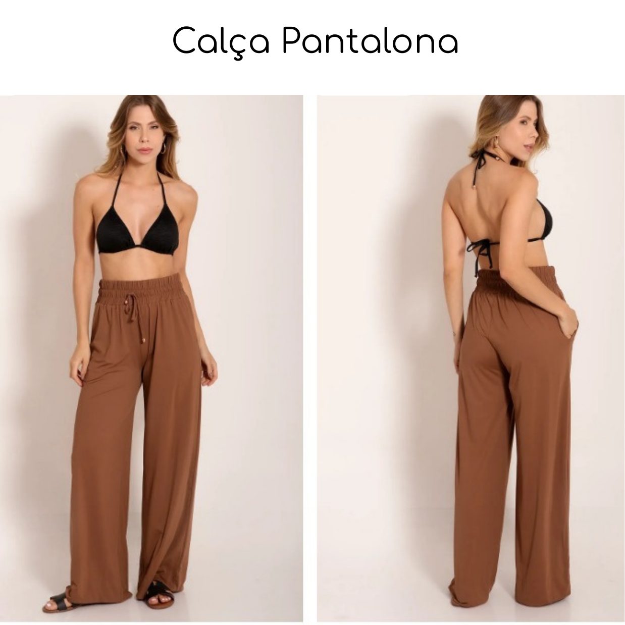 Calça Pantalona 05 — coleção Saídas Lisas