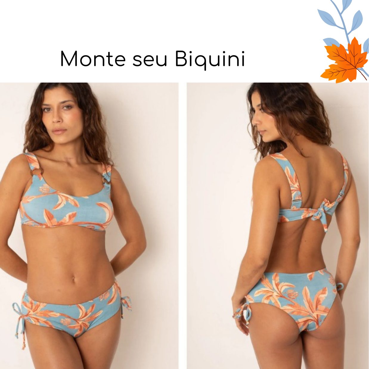 Monte seu Biquíni 01 — coleção Tropical Azure